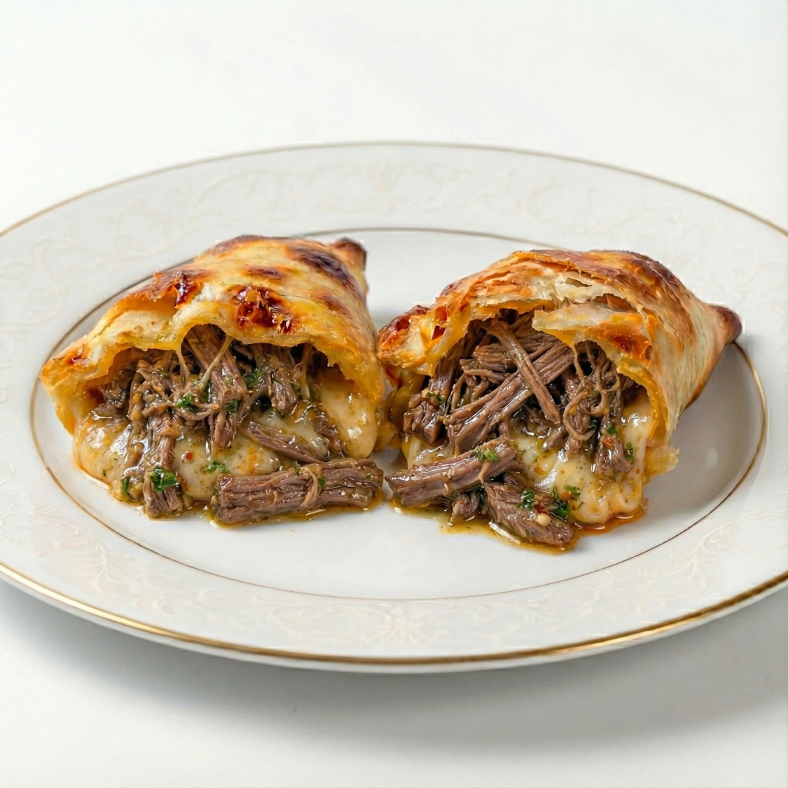 EMPANADA PREMIUM – VACÍO Y PROVOLONE